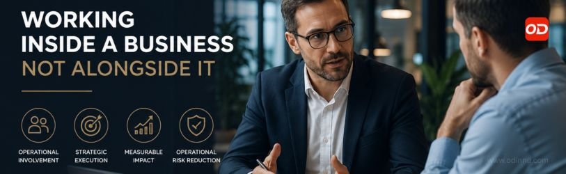 What It Actually Means to Work Inside a Business – Not Alongside It